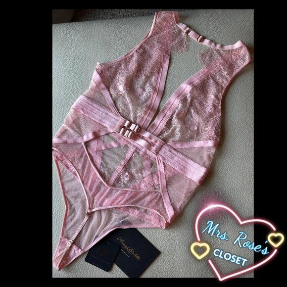 Honey Birdette Candy Pink Playsuit, Size Medium. - Picture 4 of 7